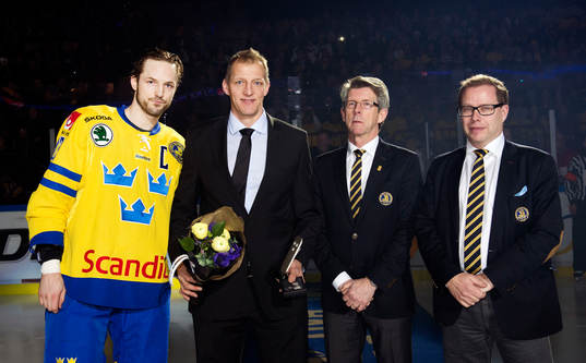 Tomas Sandström väljs in i Hockey Hall of Fame, Niklas