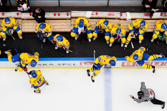 Sverige hoppar ur båset