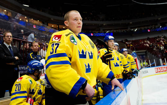Pontus Sjögren, målvakt i Malmö Redhawks, fick ringas in