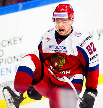 Evgeny Kuznetsov, Ryssland, jublar