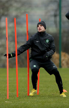 Football - Celtic Training - Celtic Training Ground,