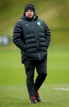Football - Celtic Training - Celtic Training Ground,