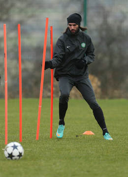 Football - Celtic Training - Celtic Training Ground,