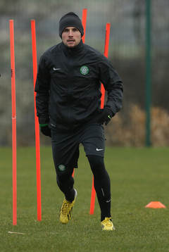 Football - Celtic Training - Celtic Training Ground,