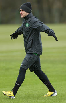Football - Celtic Training - Celtic Training Ground,