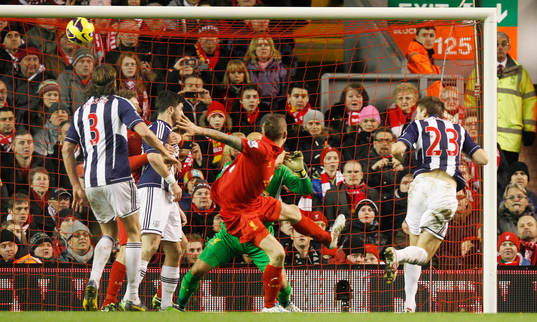 Football - Liverpool v West Bromwich Albion - Barclays