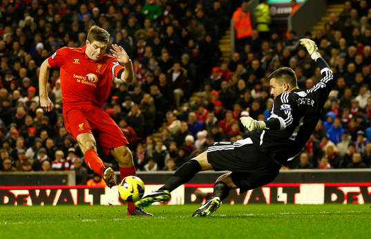 Football - Liverpool v West Bromwich Albion - Barclays
