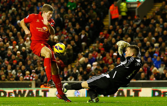 Football - Liverpool v West Bromwich Albion - Barclays
