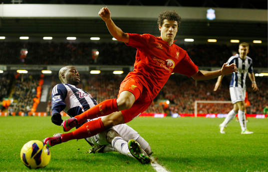 Football - Liverpool v West Bromwich Albion - Barclays