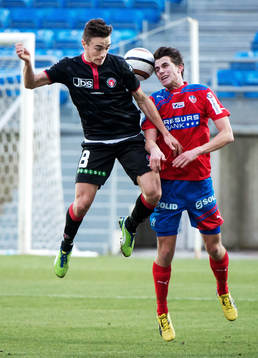 Nickduell mellan Petter Andersson, FC Midtjylland, och
