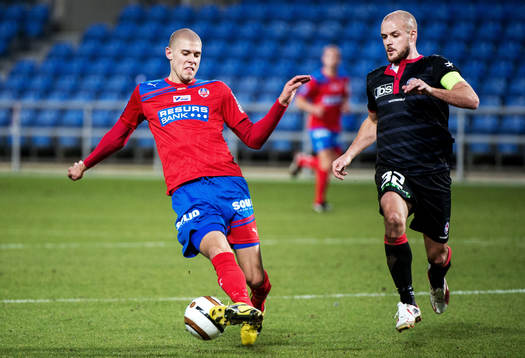 Robin Simovic, Helsingborg, Kristian Bak, FC Midtjylland
