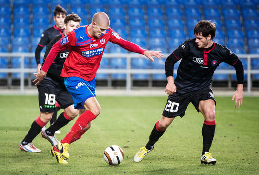 Robin Simovic, Helsingborg, utmanar Kristian Ipsa, FC