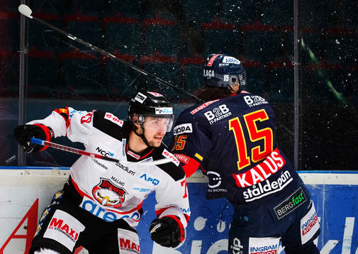 Ludvig Rensfeldt, Malmö, och Petr Kalus, Djurgården