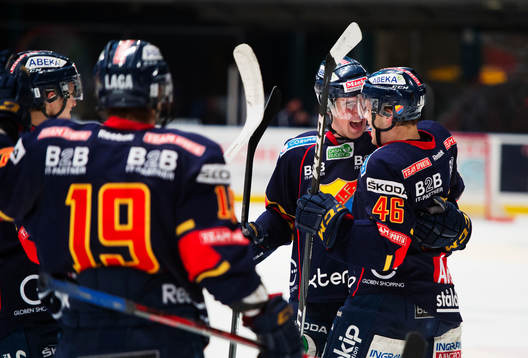Erik Gustafsson och Pontus Åberg, Djurgården, jublar