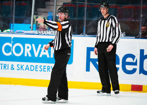 Christer Lärking, domare, dömer mål till Djurgården