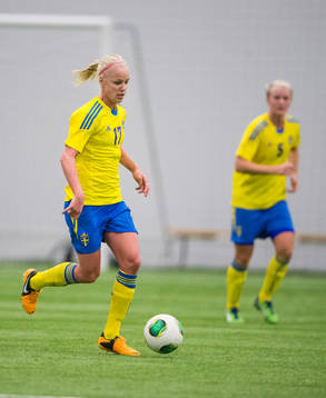 Fotboll, Träningsmatch, Dam, Sverige - Stockholm FA Boys