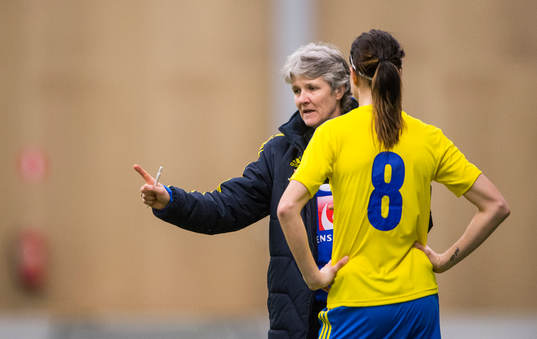 Fotboll, Träningsmatch, Dam, Sverige - Stockholm FA Boys