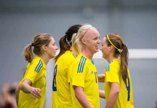 Fotboll, Träningsmatch, Dam, Sverige - Stockholm FA Boys