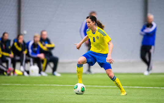 Fotboll, Träningsmatch, Dam, Sverige - Stockholm FA Boys