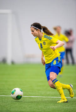 Fotboll, Träningsmatch, Dam, Sverige - Stockholm FA Boys