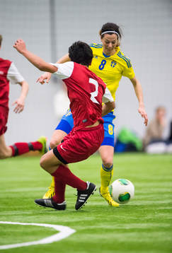 Fotboll, Träningsmatch, Dam, Sverige - Stockholm FA Boys