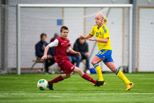 Fotboll, Träningsmatch, Dam, Sverige - Stockholm FA Boys