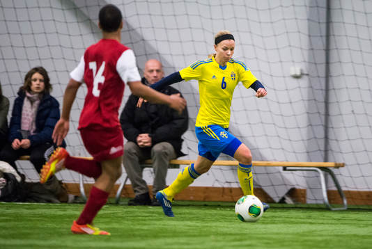 Fotboll, Träningsmatch, Dam, Sverige - Stockholm FA Boys