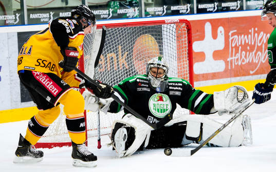 Mika Pyröälä, Luleå, Jonas Fransson, målvakt, Rögle