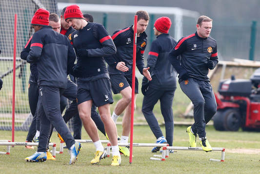 Football - Manchester United Training - Manchester United