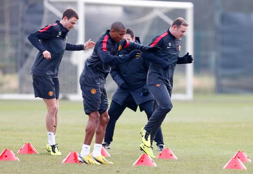 Football - Manchester United Training - Manchester United