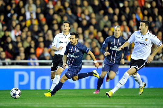 Ezequiel LAVEZZI / Adil RAMI - 12.02.2013 - Valence / Paris