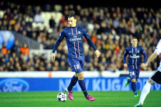 Zlatan IBRAHIMOVIC - 12.02.2013 - Valence / Paris Saint