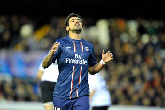 Deception Ezequiel LAVEZZI - 12.02.2013 - Valence / Paris