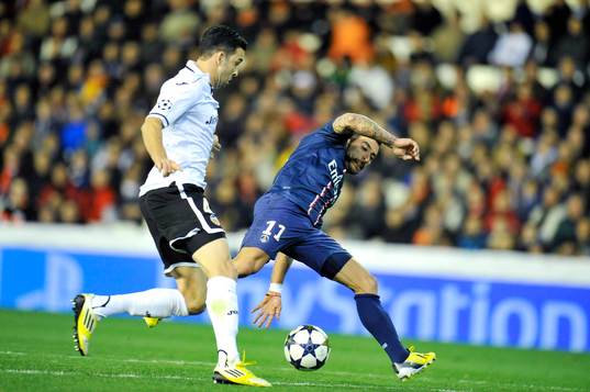 Adil RAMI /  Ezequiel LAVEZZI - 12.02.2013 - Valence /