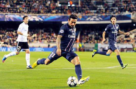 Goal Ezequiel Lavezzi - 12.02.2013 - Valence / Paris Saint