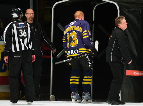 Joakim Nordström, AIK, får matchstraff