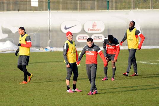 David BECKHAM / Kevin GAMEIRO - 13.02.2013 - Premier