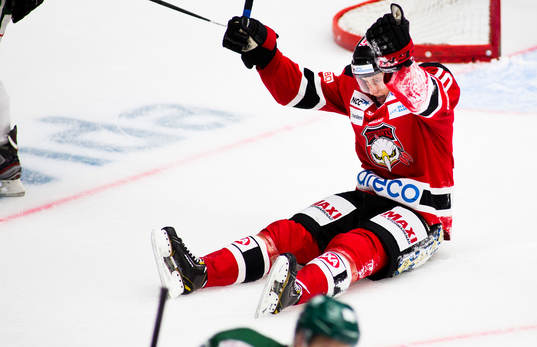 Robin Alvarez, Malmö Redhawks, jublar