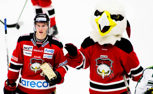 Robin Alvarez, Malmö Redhawks, tvåmåls skytt. (Malmö