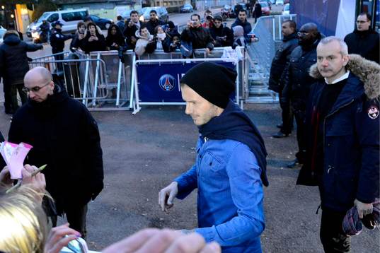 David BECKHAM - 13.02.2013 - Premier Entrainement de David