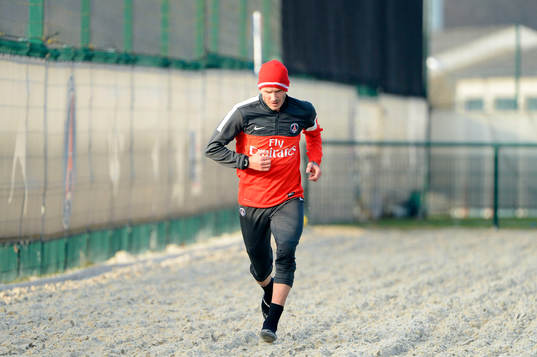 David BECKHAM - 13.02.2013 - Premier Entrainement de David
