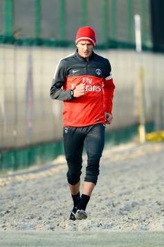 David BECKHAM - 13.02.2013 - Premier Entrainement de David