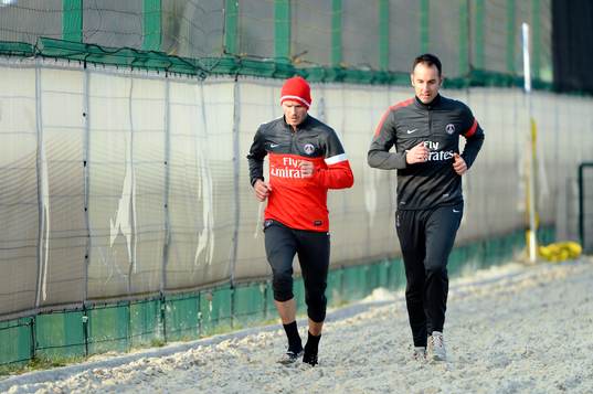 David BECKHAM - 13.02.2013 - Premier Entrainement de David