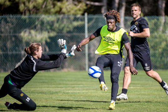 Kristoffer Björk, målvakt, Mohamed Bangura, Elfsborg