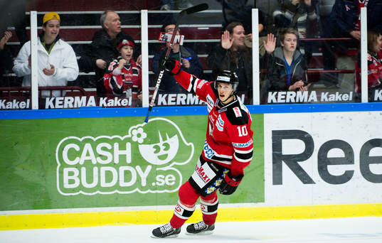 Robin Alvarez, Malmö Redhawks, jublar