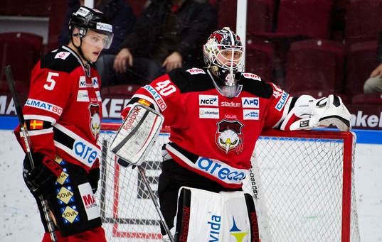 Johan Björk, Pontus Sjögren, målvakt, Malmö Redhawks