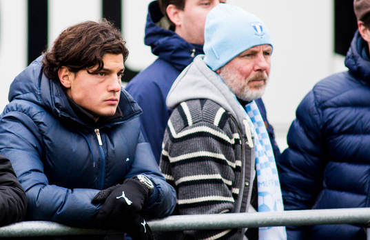 Miiko Albornoz, Malmö FF, fick se matchen från sidan