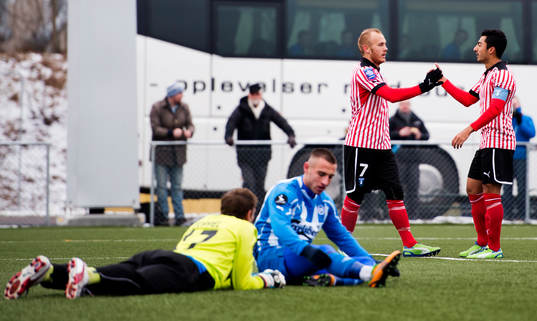 Odense deppar och Magnus Eriksson och Jiloan Hamad, Malmö