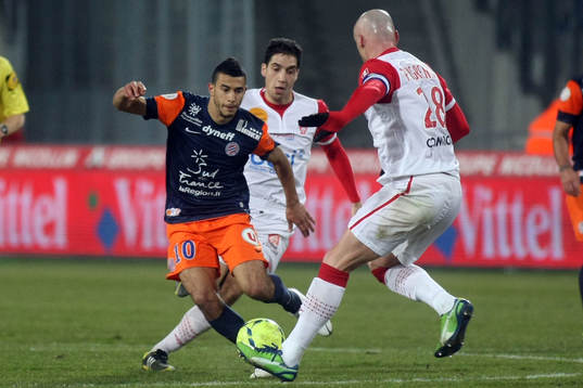 Younes BELHANDA - 16.02.2013 - Montpellier / Nancy - 25eme