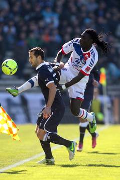 Marc Planus / Bafetimbi Gomis - 17.02.2013 - Bordeaux /